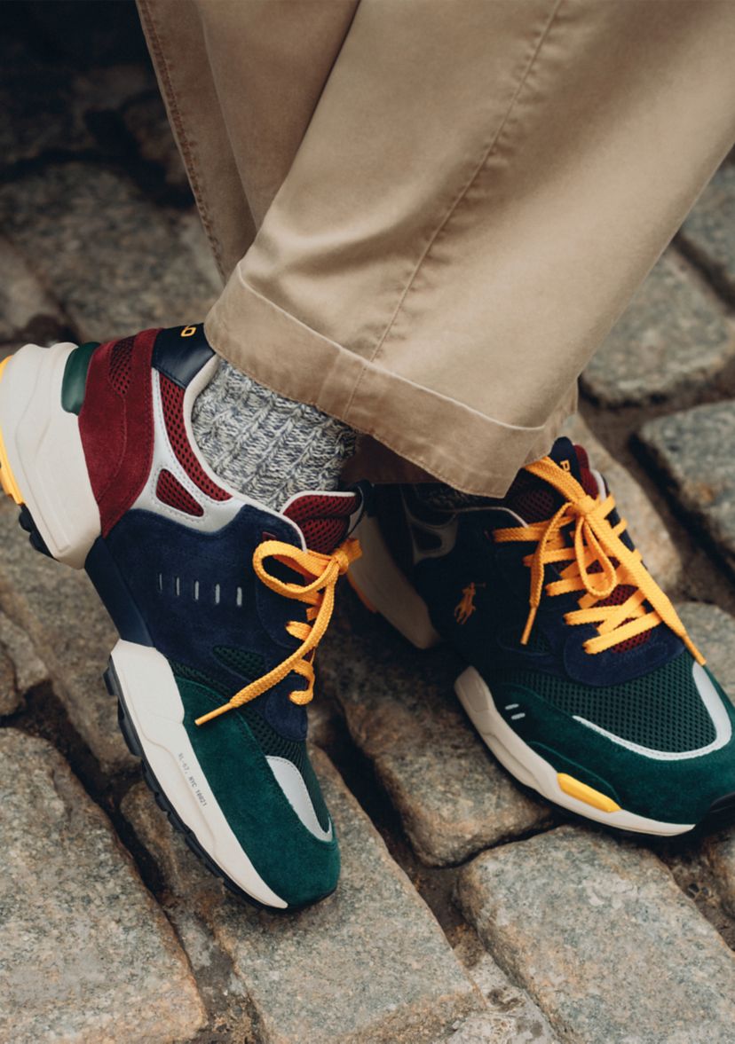 Jogger Suede & Mesh Sneakers