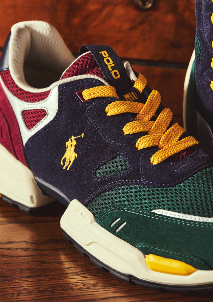 Jogger Suede & Mesh Sneakers