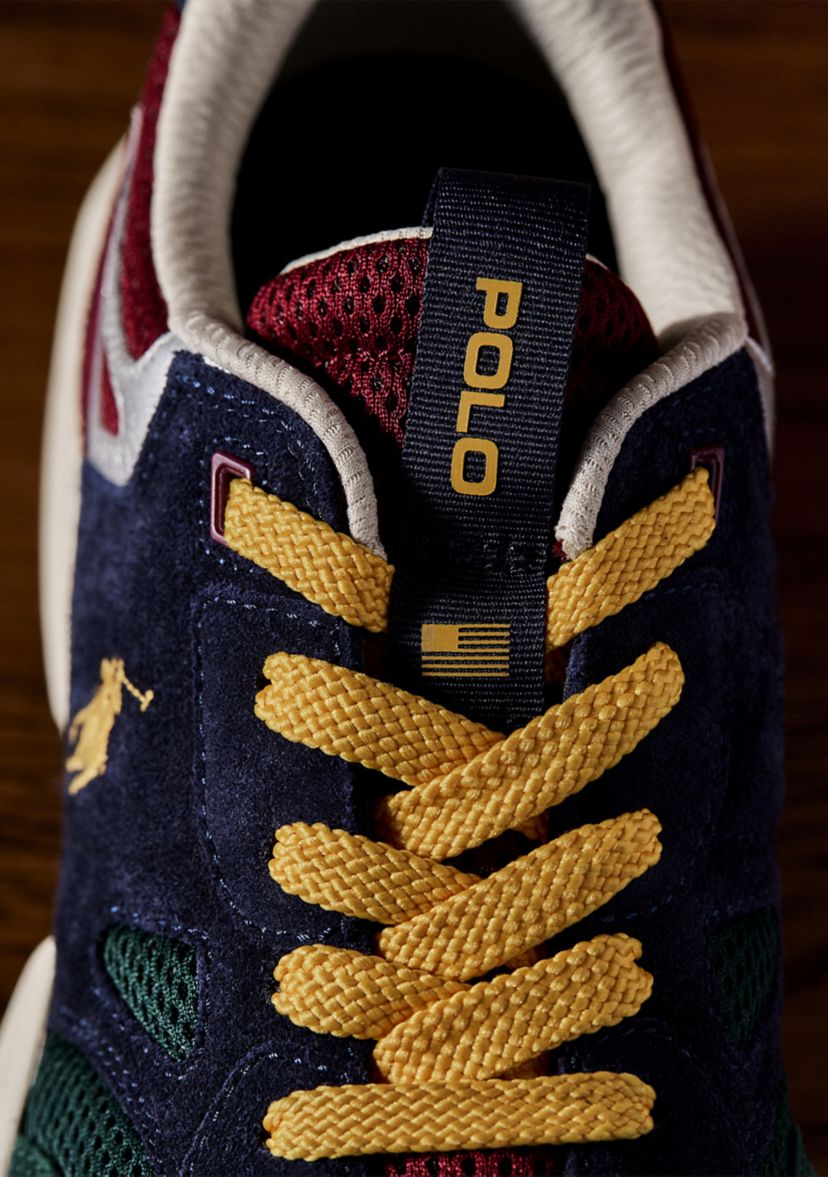 Jogger Suede & Mesh Sneakers