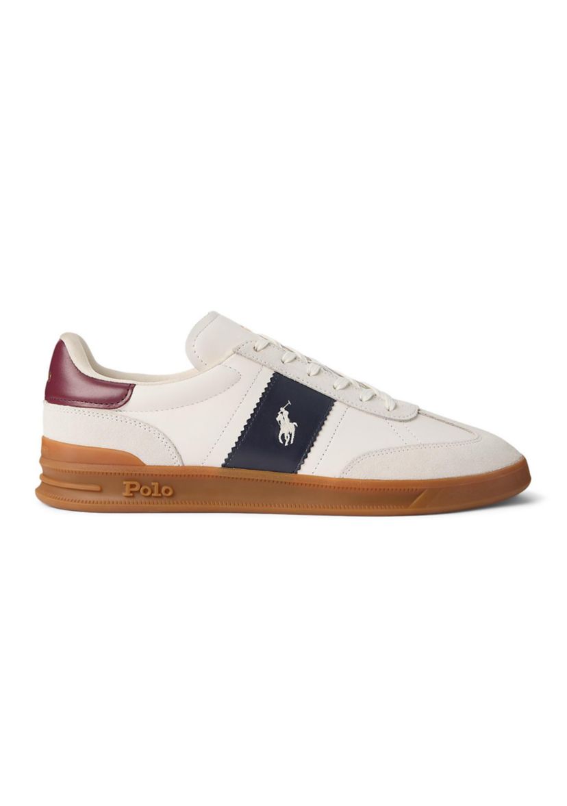 Heritage Aera Leather Suede Sneakers