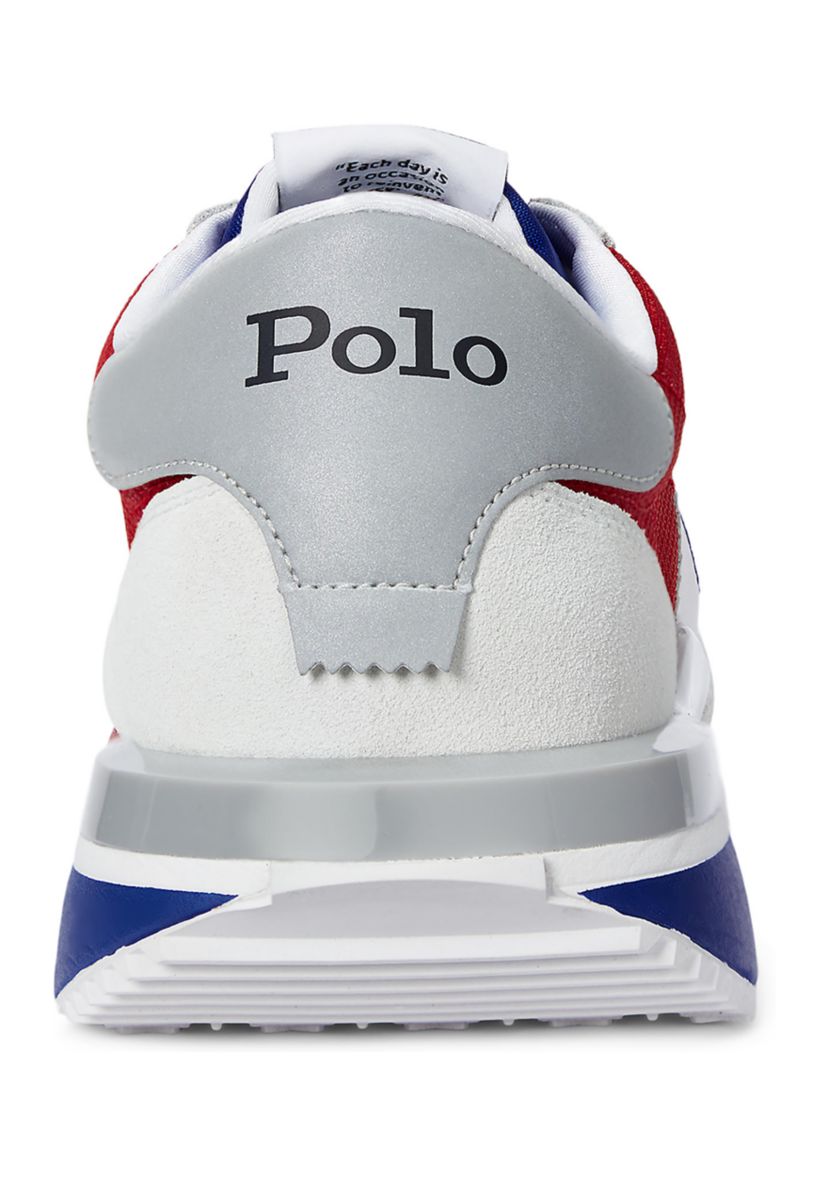 Train 89 Suede and Oxford Sneakers