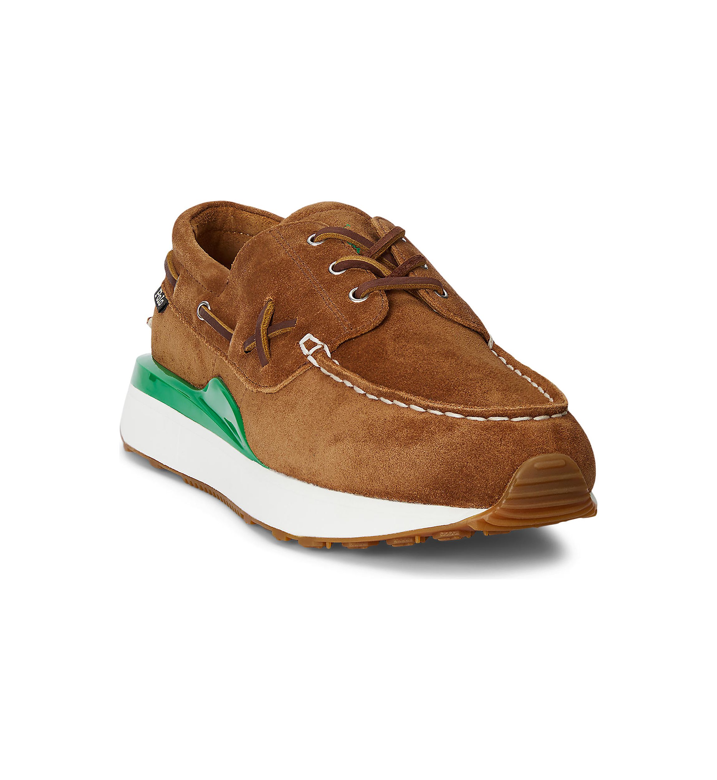 Train 89 Suede Moc Toe Sneakers