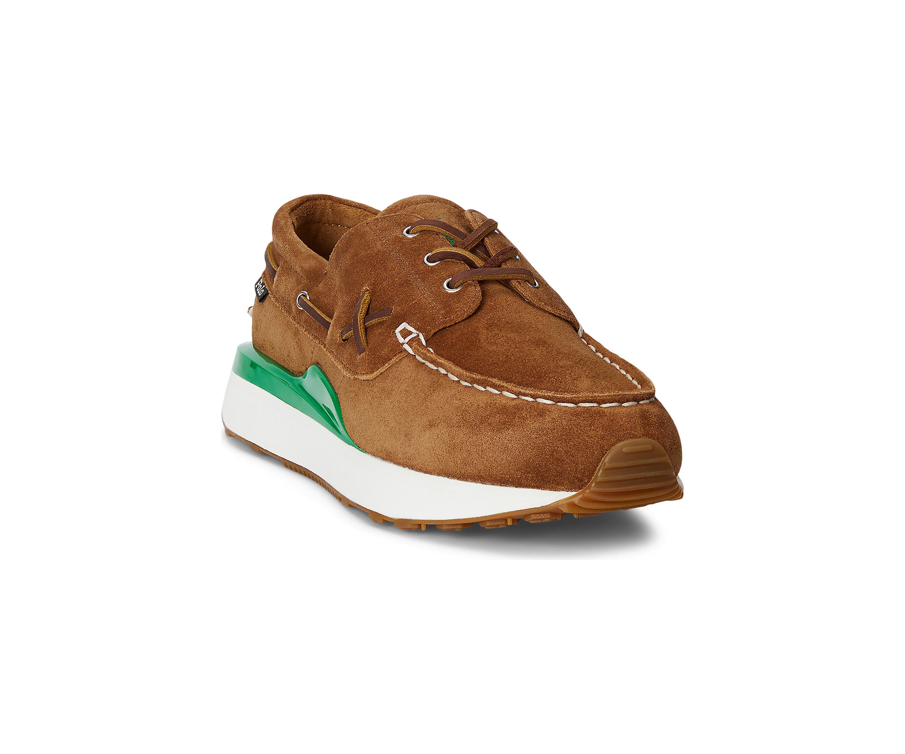 Train 89 Suede Moc Toe Sneakers