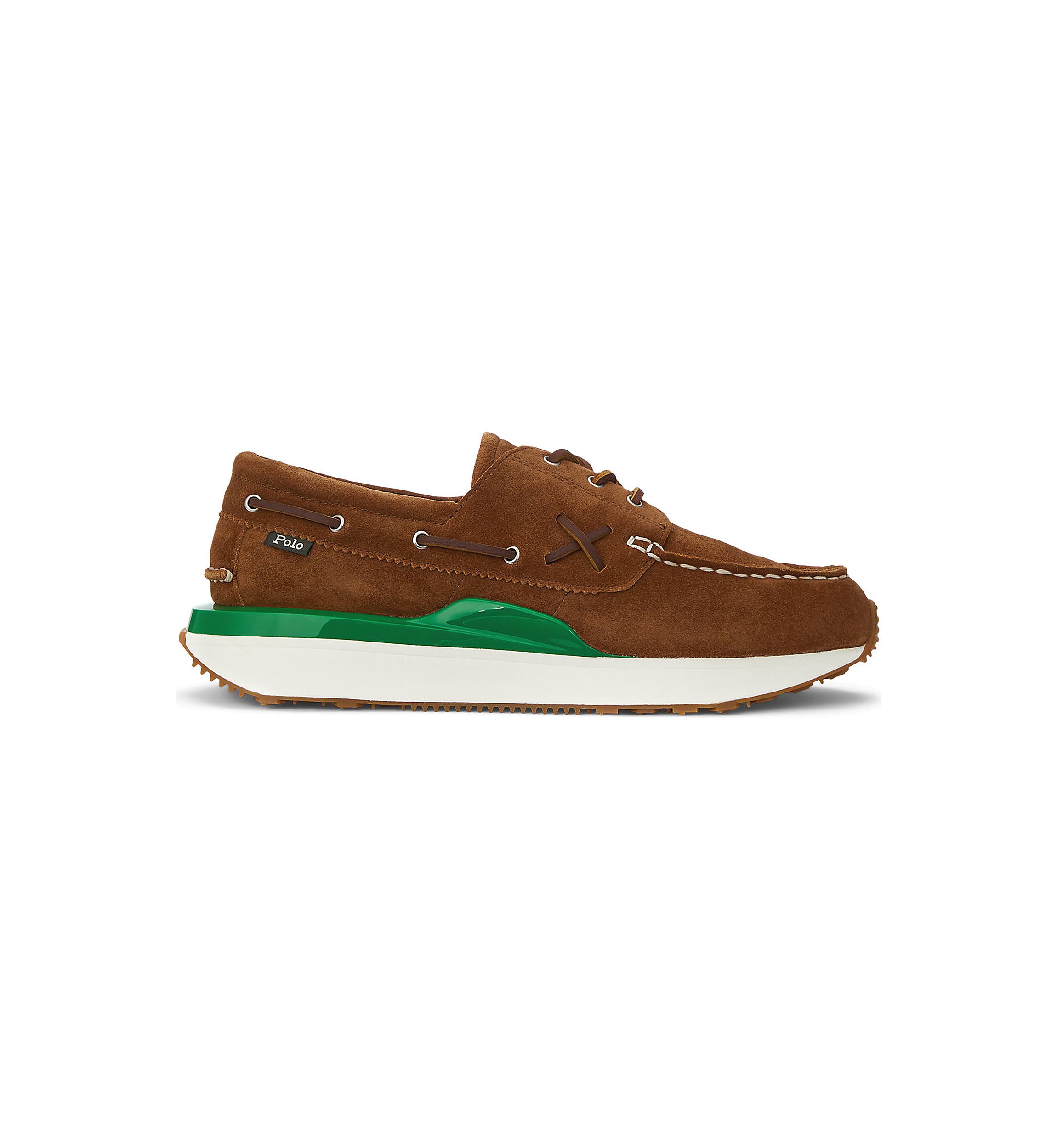 Train 89 Suede Moc Toe Sneakers