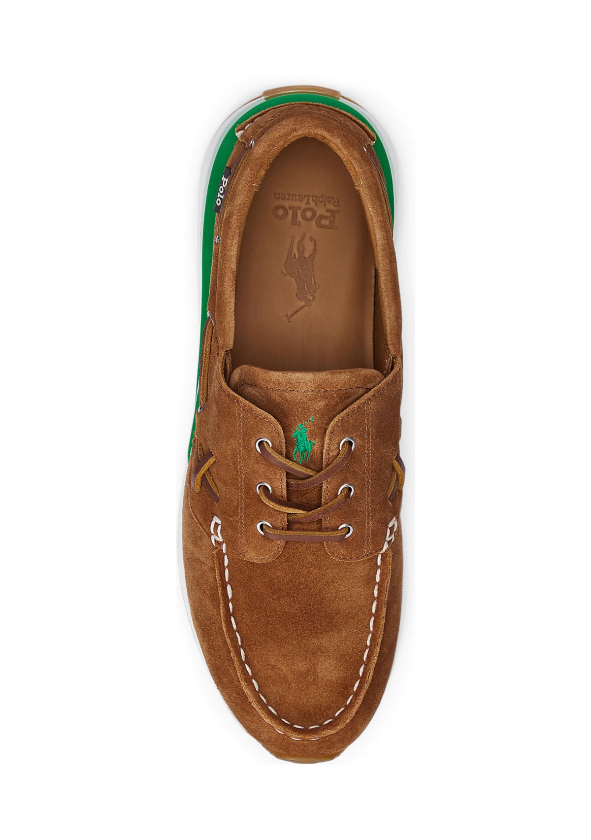 Train 89 Suede Moc Toe Sneakers