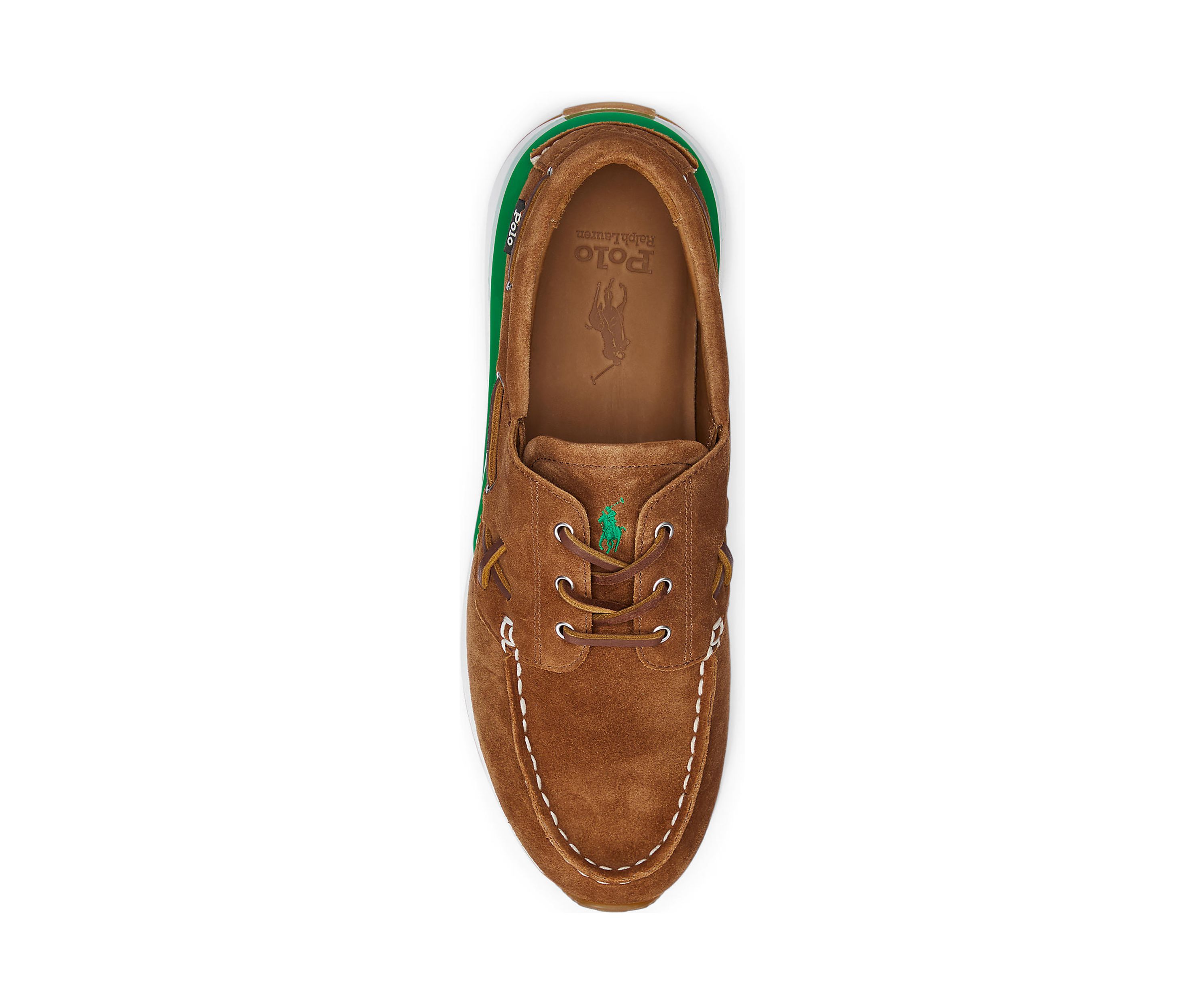 Train 89 Suede Moc Toe Sneakers