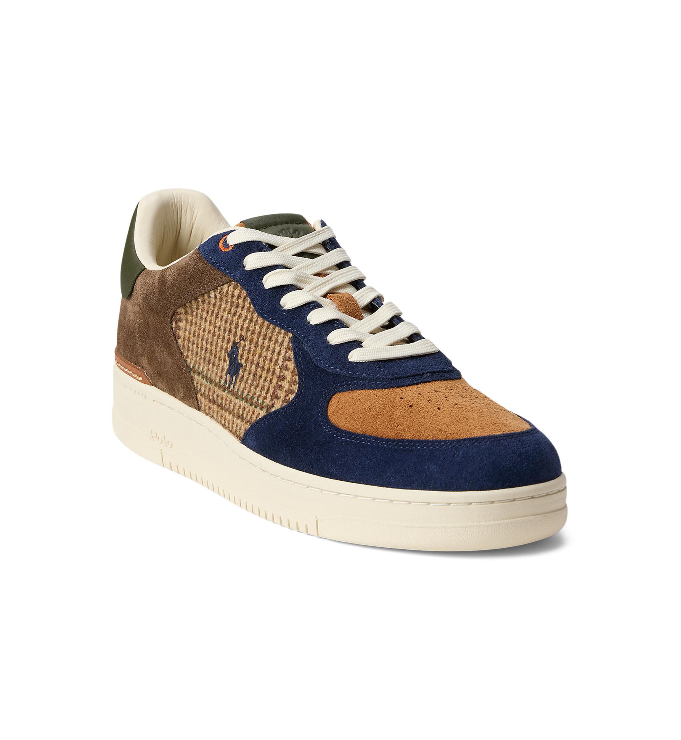 Masters Court Suede & Tweed Sneakers