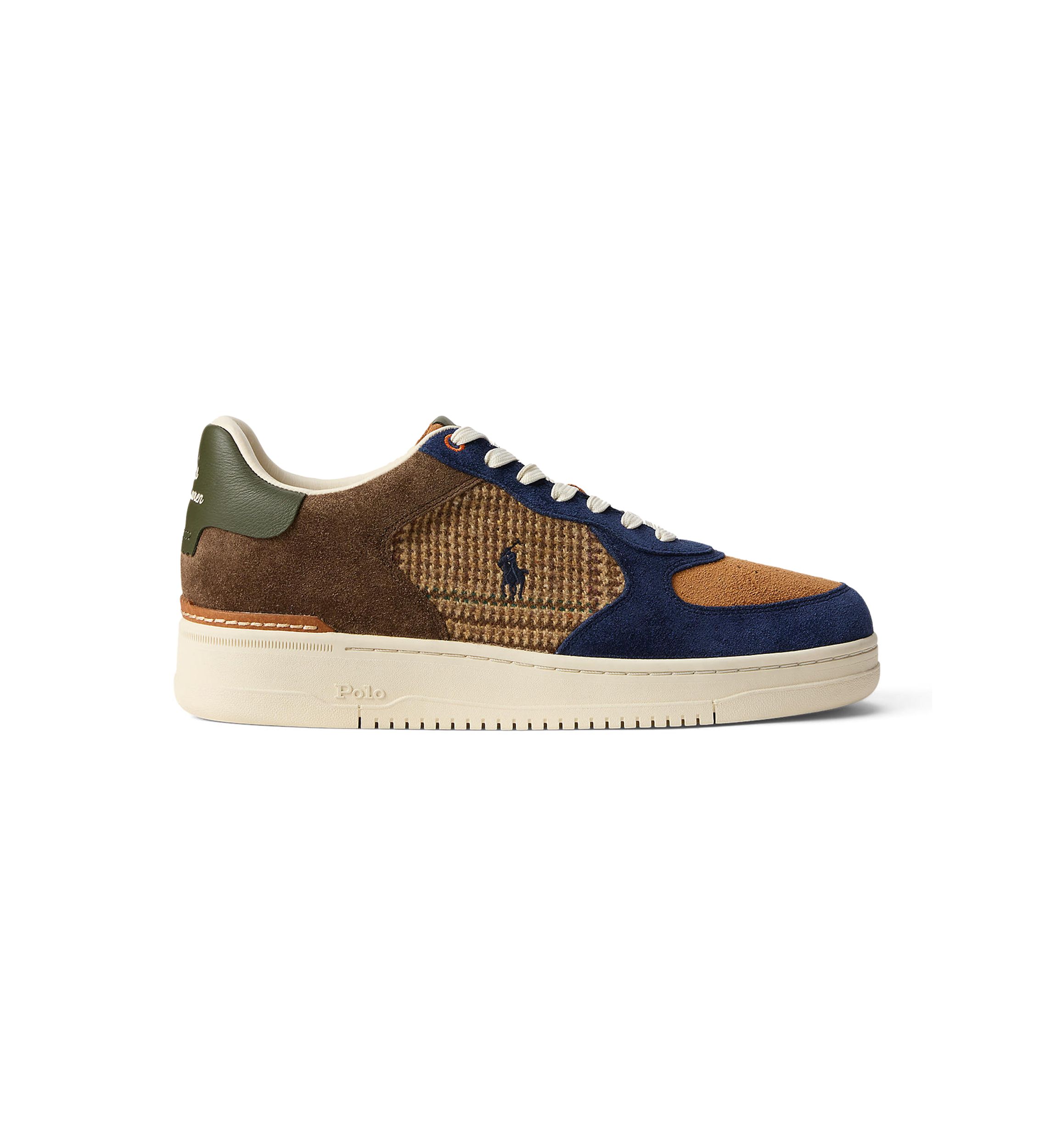Masters Court Suede & Tweed Sneakers