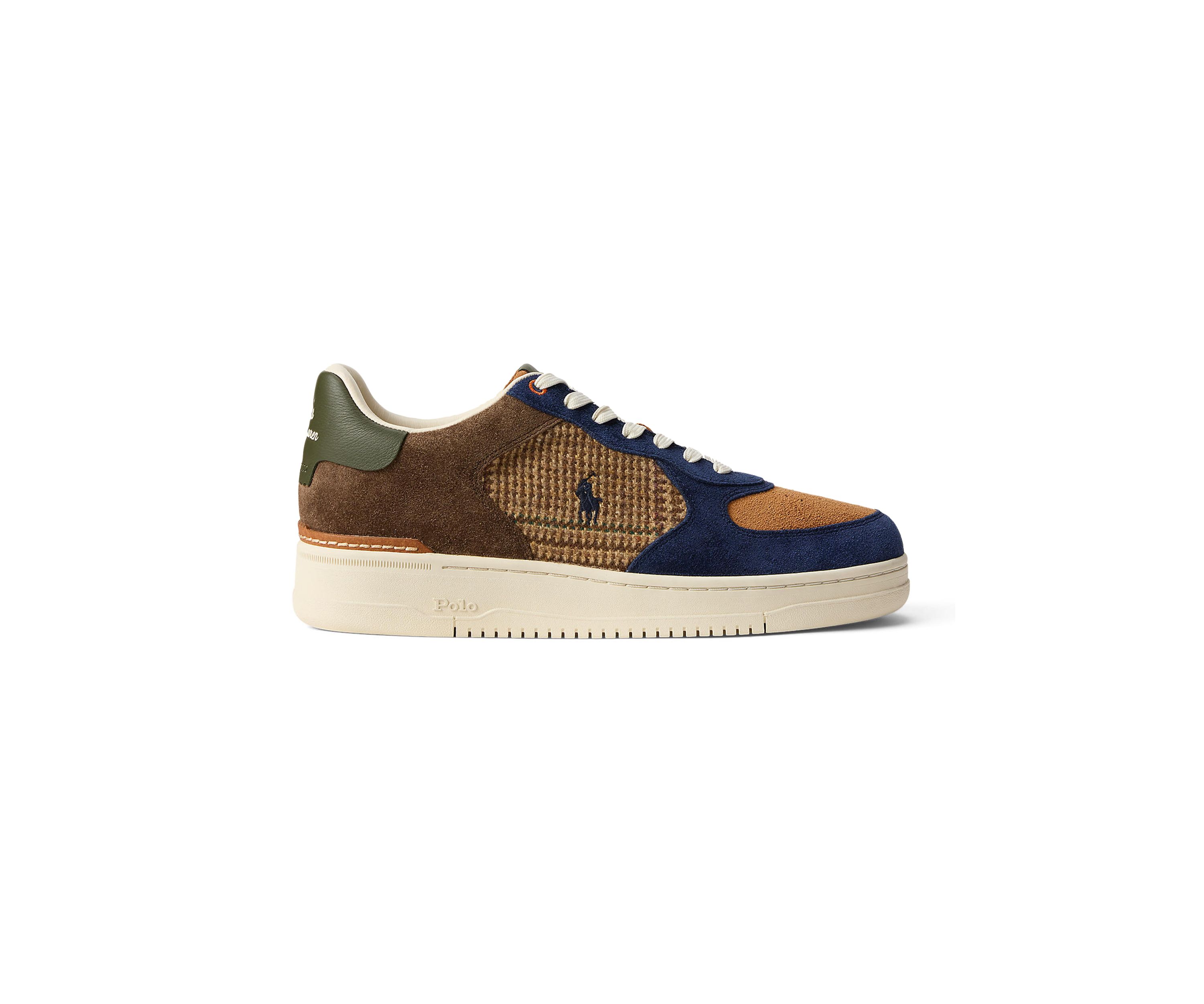 Masters Court Suede & Tweed Sneakers