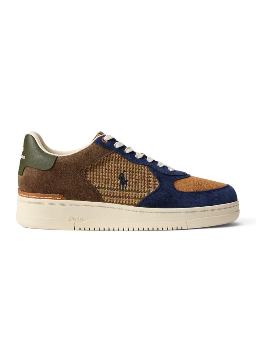 Masters Court Suede & Tweed Sneakers