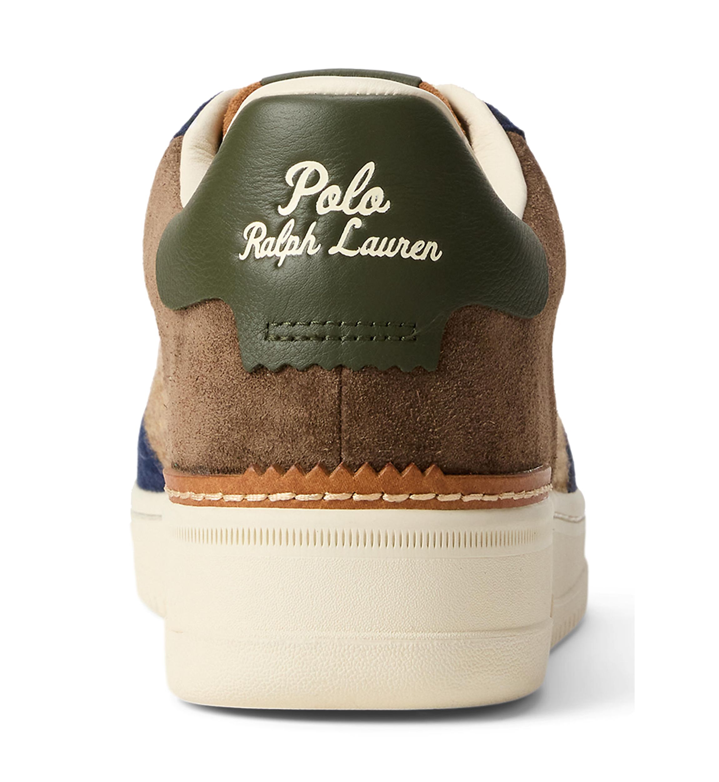 Masters Court Suede & Tweed Sneakers