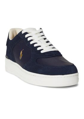 Polo Ralph Lauren Masters Court Leather-Suede Sneakers