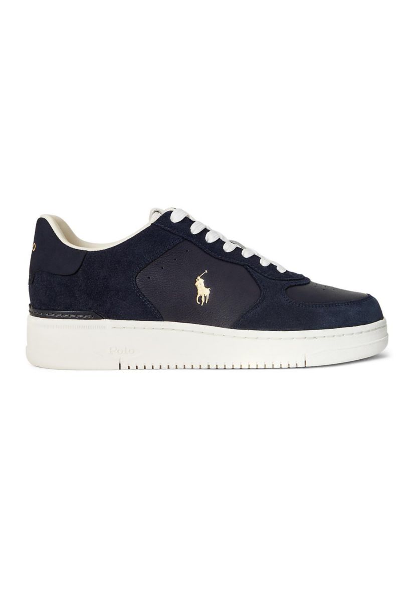 Masters Court Leather-Suede Sneakers