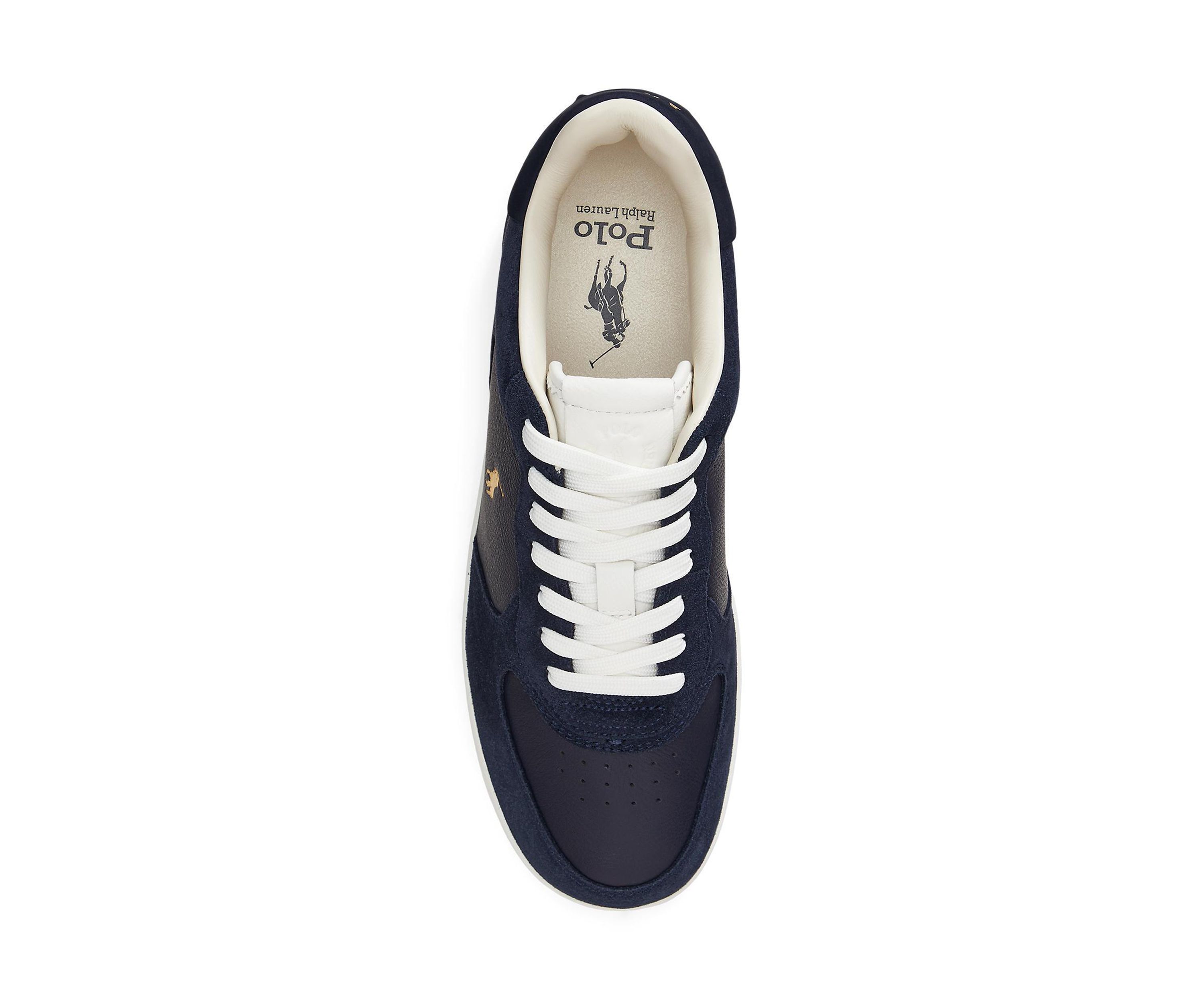 Masters Court Leather-Suede Sneakers