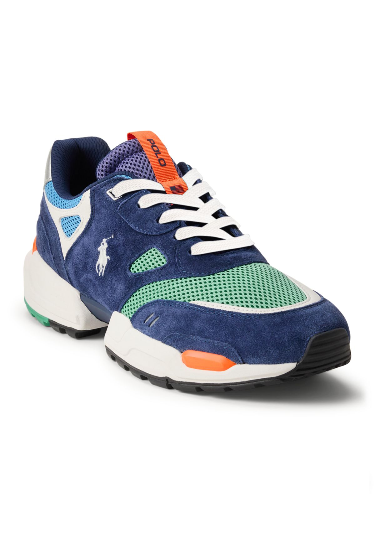 Jogger Suede and Mesh Sneakers