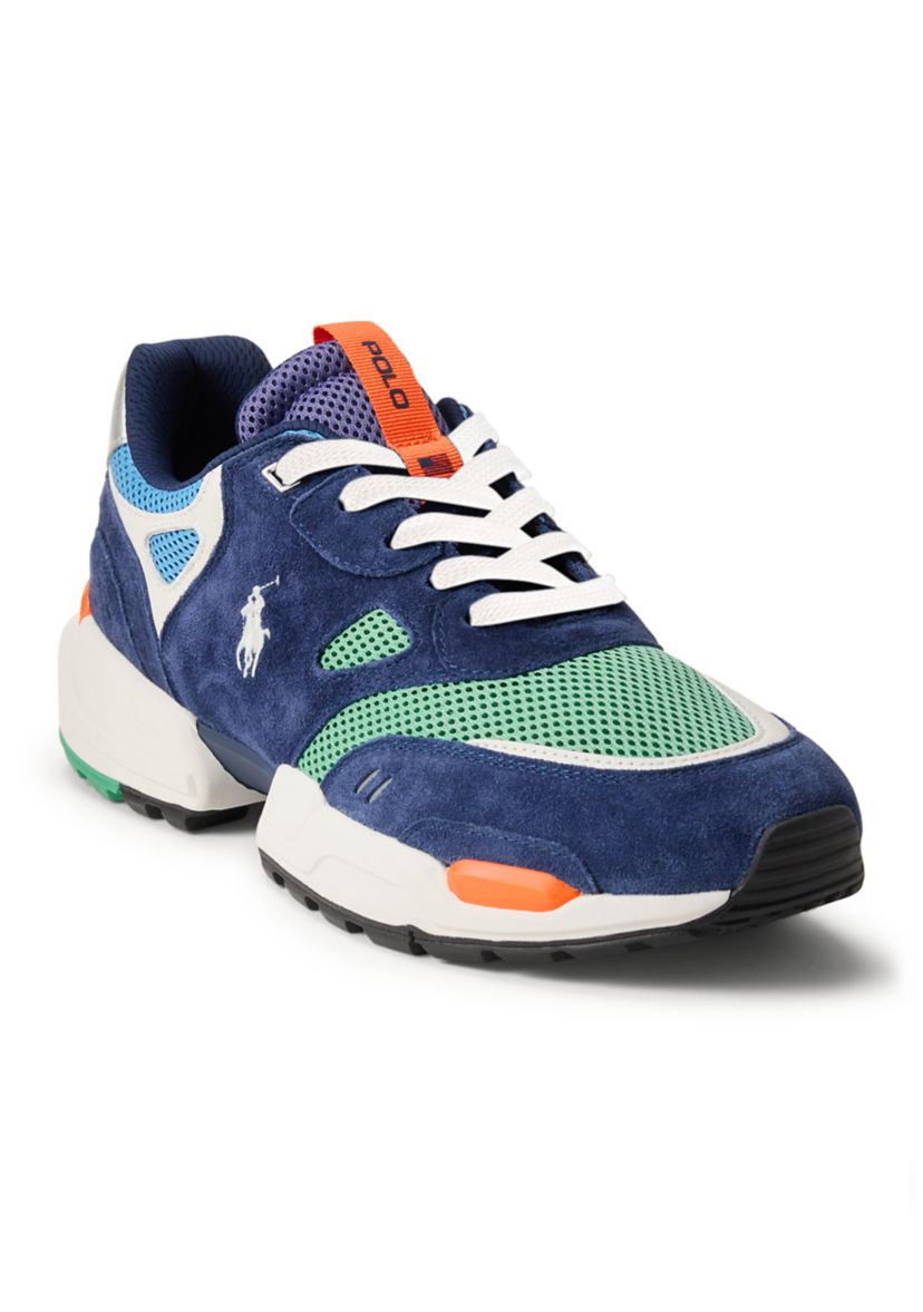 Jogger Suede and Mesh Sneakers