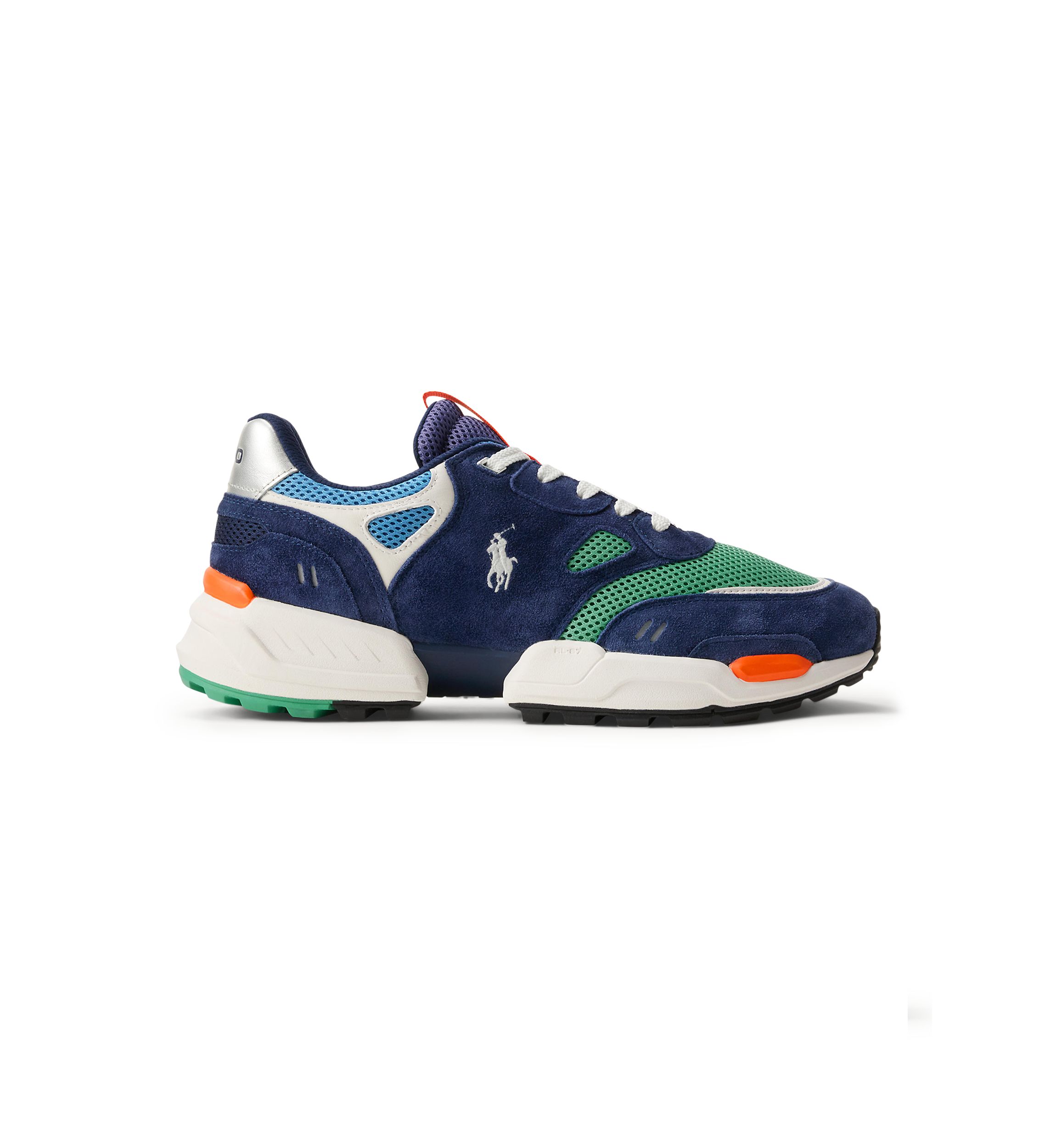 Jogger Suede and Mesh Sneakers