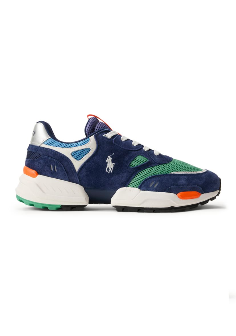 Jogger Suede and Mesh Sneakers