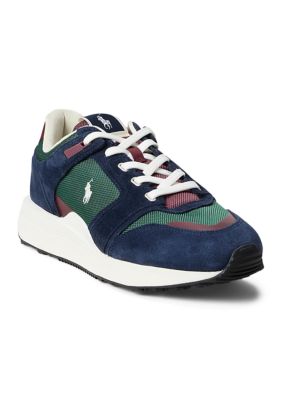 Polo Ralph Lauren Train 89 Suede & Oxford Sneaker | Belk