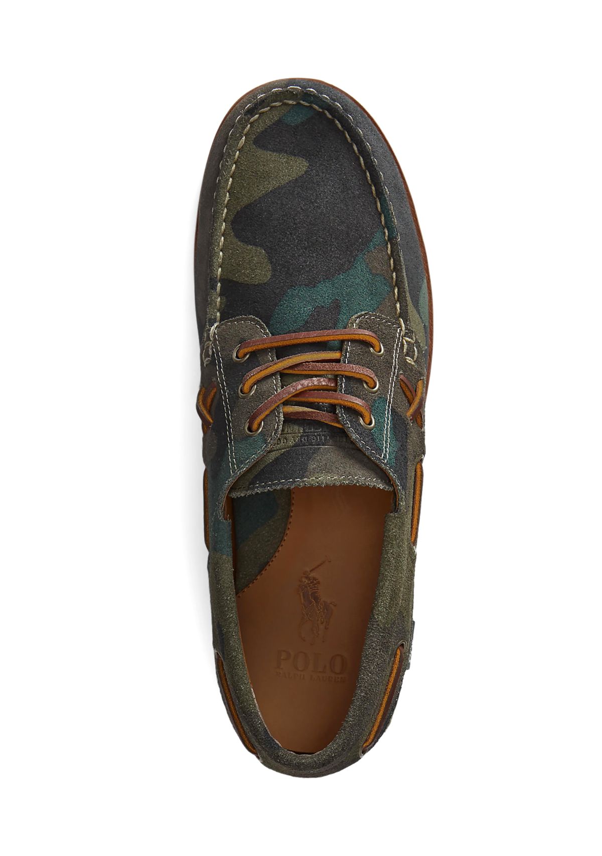 Ranger Camo Suede Boat Shoes