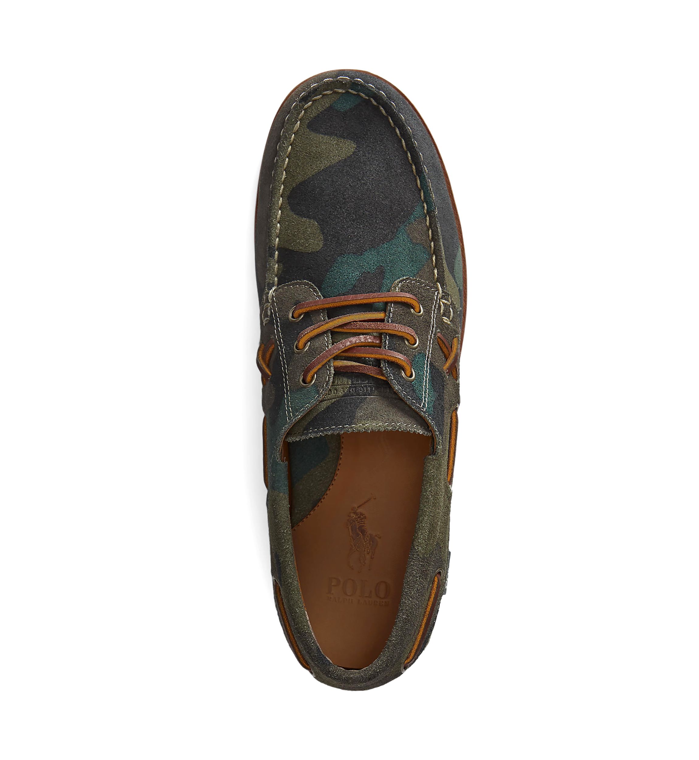 Ranger Camo Suede Boat Shoes