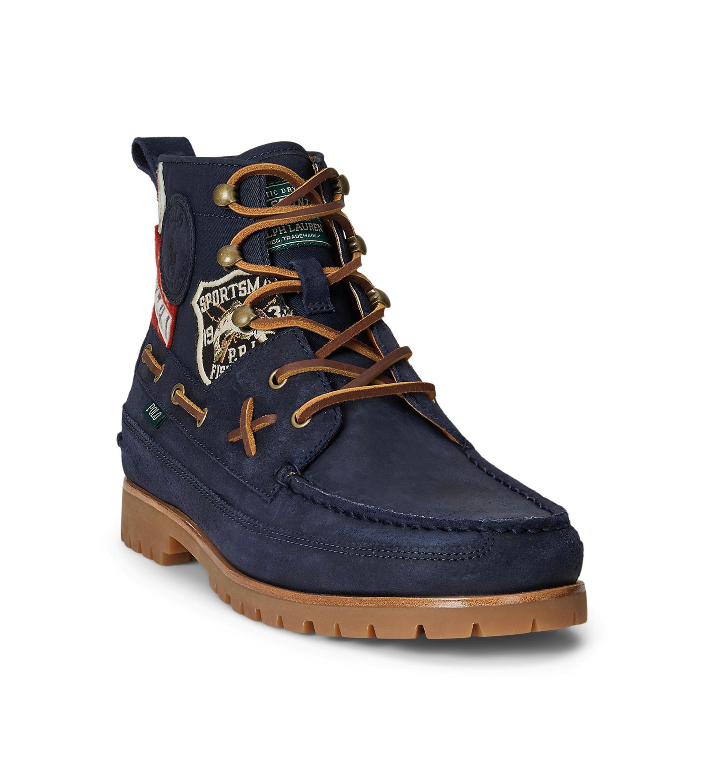Polo by Ralph Lauren Navy Suede Chukka Slip-On Boots Amazon.com | Polo Ralph Lauren Talan Suede Chukka Boot Green  main image 4