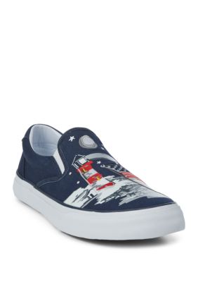 Polo Ralph Lauren Thompson Bear Graphic Sneakers | belk