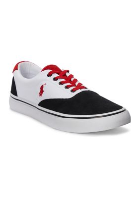 Polo Ralph Lauren Thorton Suede Canvas Sneakers