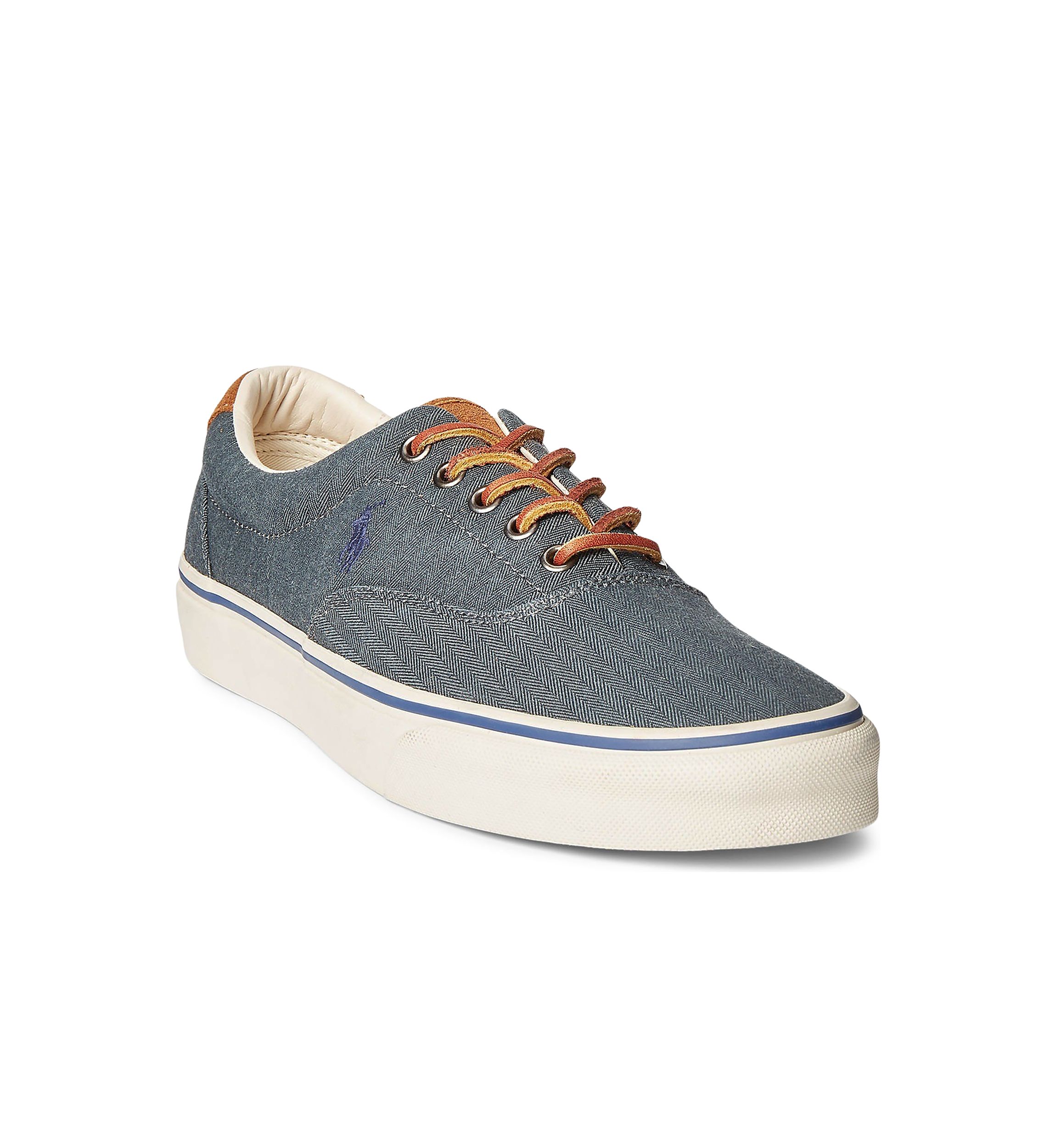 Keaton Suede Trim Herringbone Sneakers