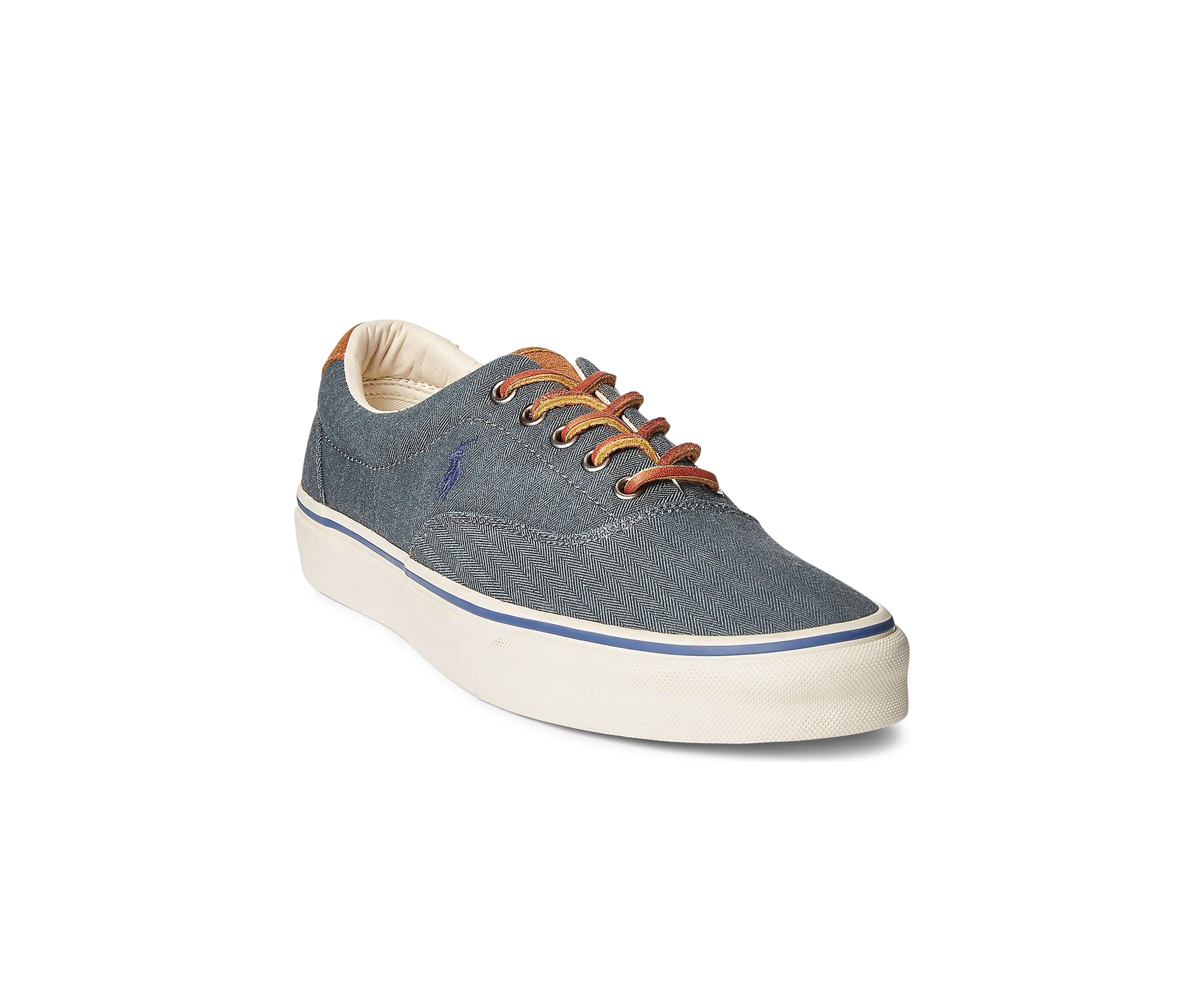 Keaton Suede Trim Herringbone Sneakers