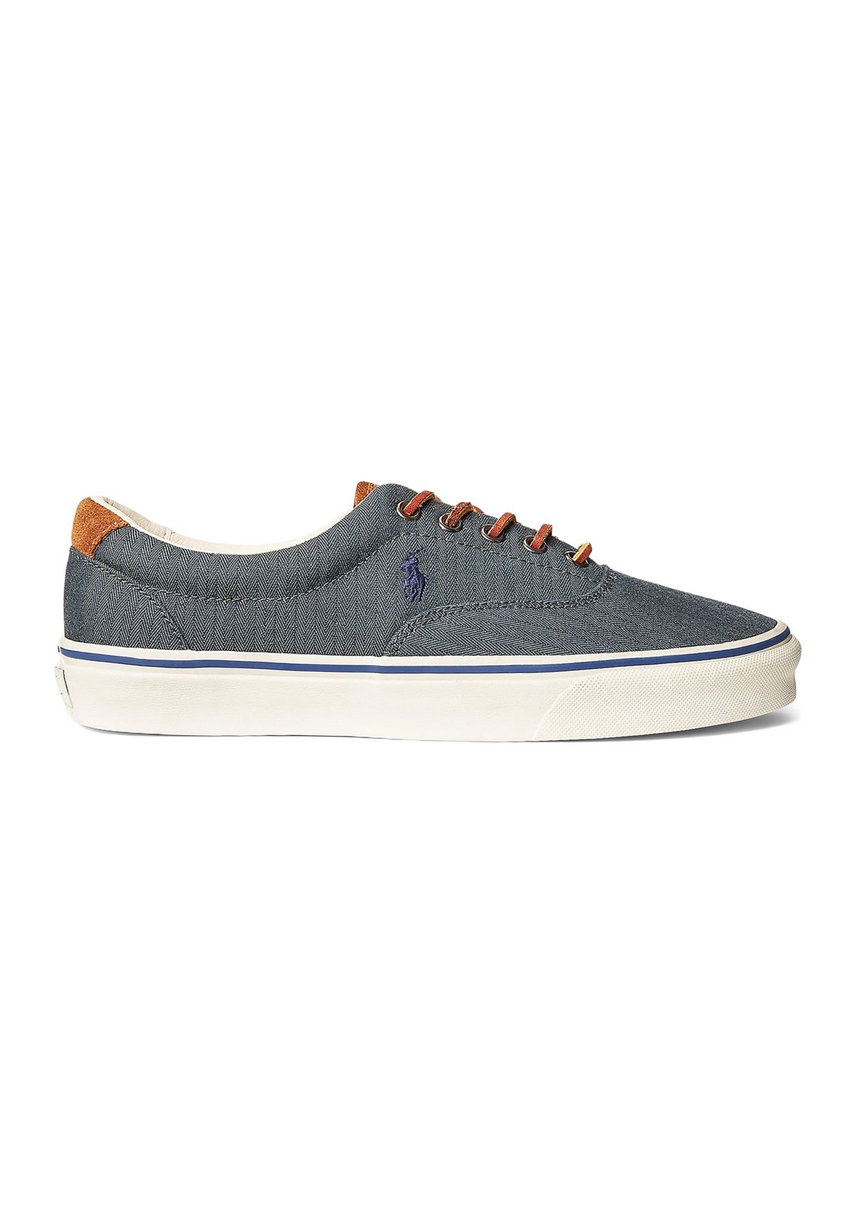 Keaton Suede Trim Herringbone Sneakers