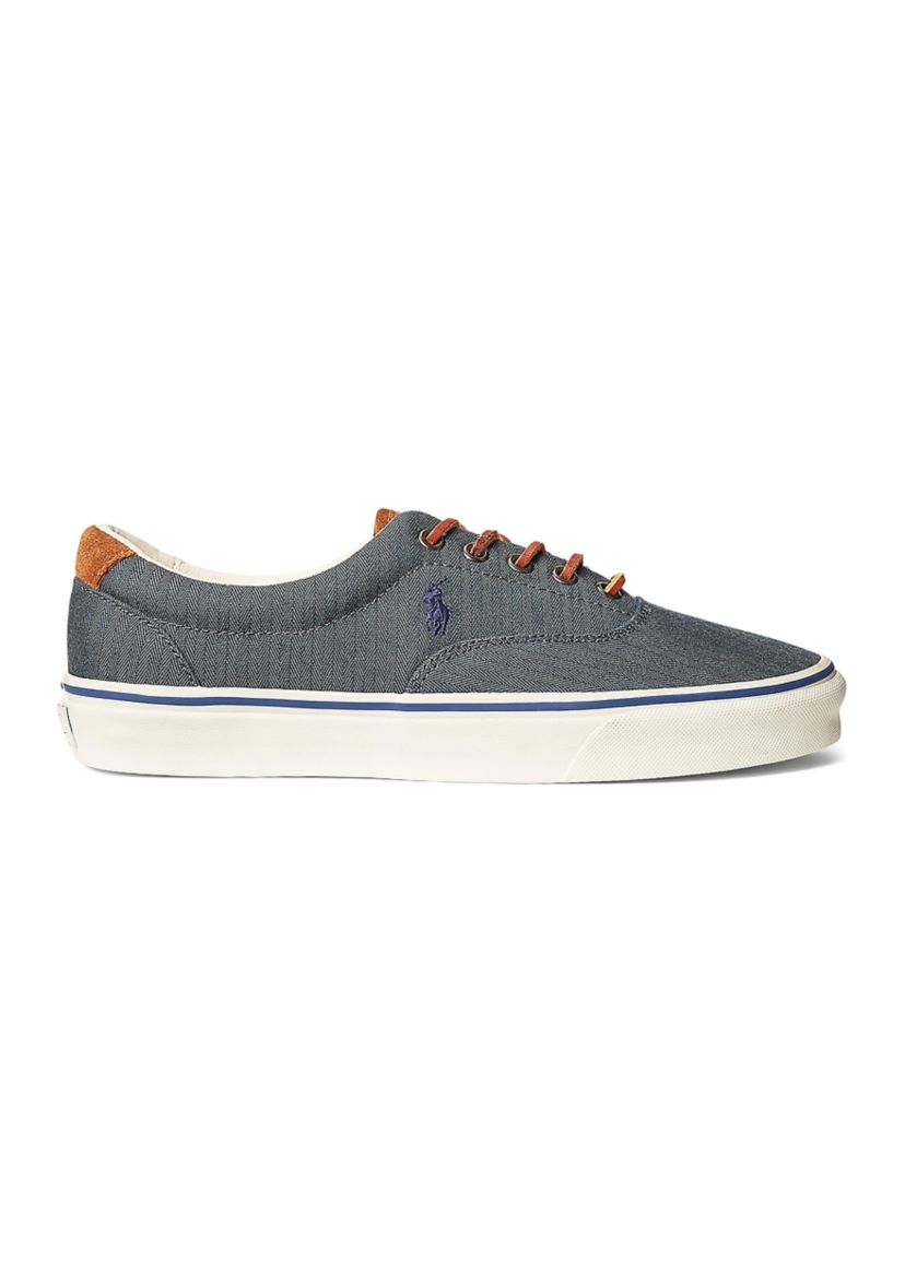 Keaton Suede Trim Herringbone Sneakers