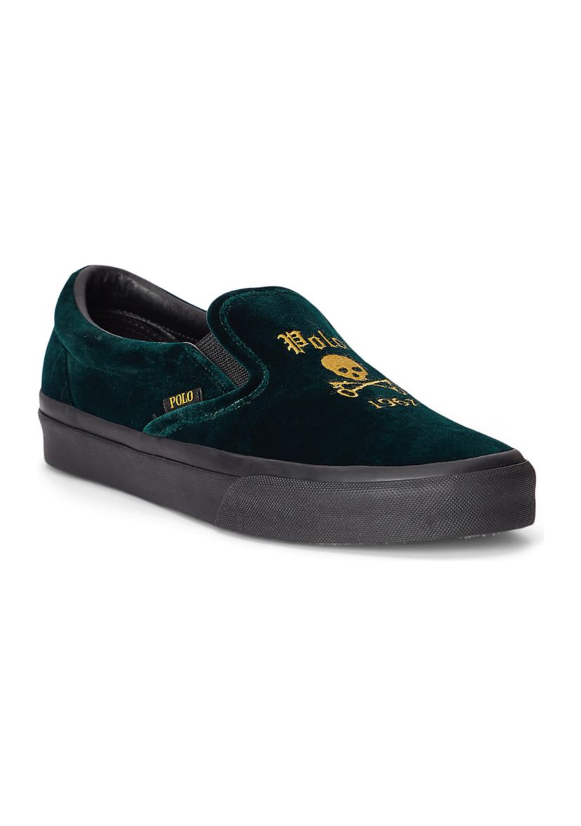 Keaton Velvet Slip-On Sneakers