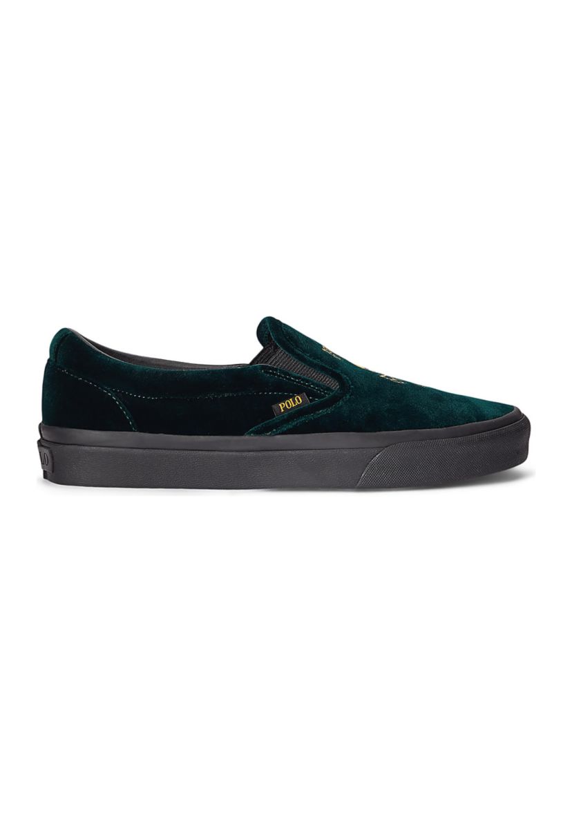 Keaton Velvet Slip-On Sneakers