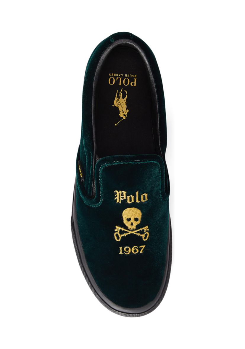 Keaton Velvet Slip-On Sneakers