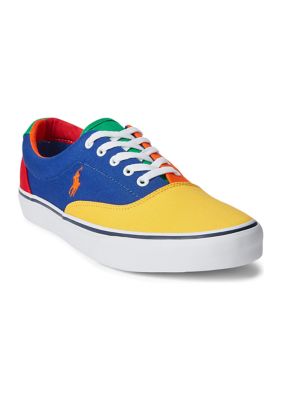 Afhængig Repaste morgenmad Polo Ralph Lauren Keaton Color-Blocked Canvas Sneakers | belk