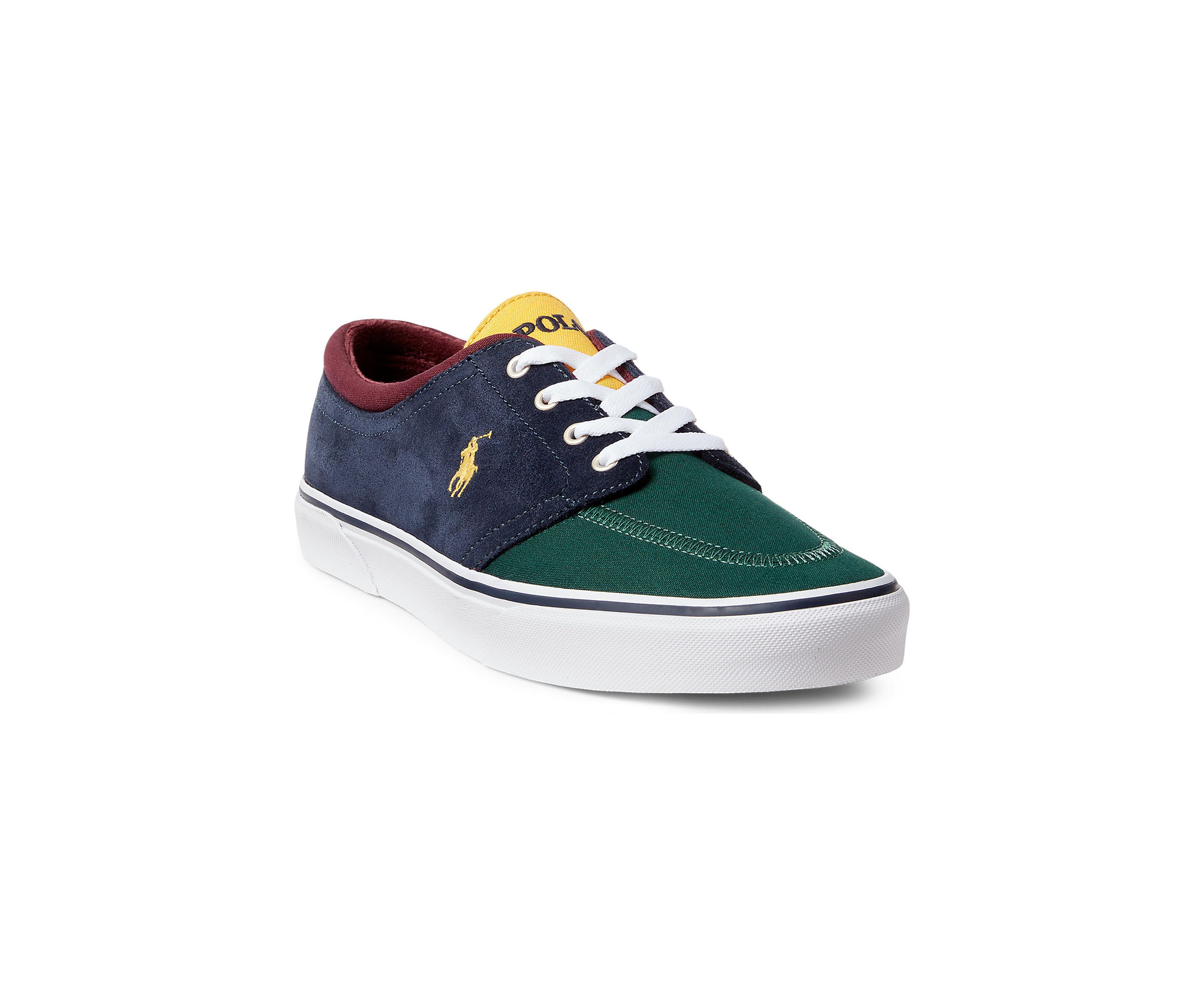Faxon X Color Blocked Canvas Sneakers
