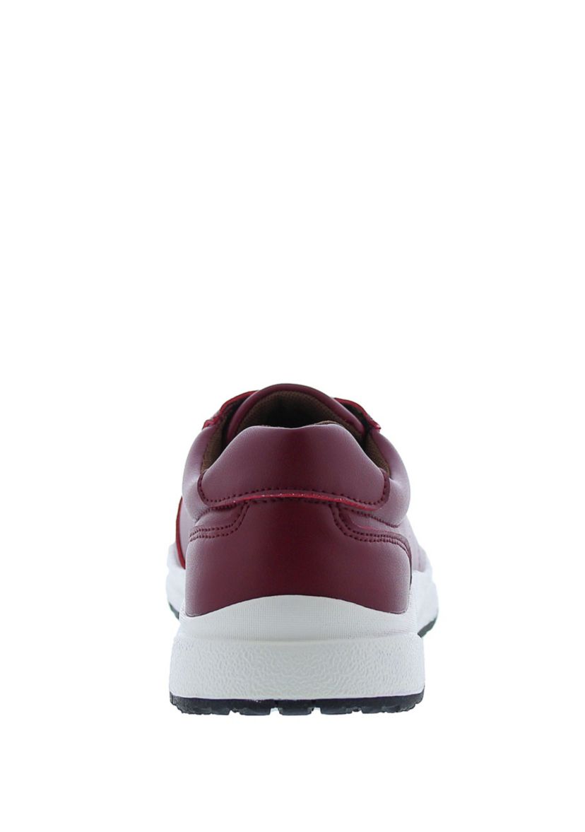 Mens Asher Lace up Leather Sneaker