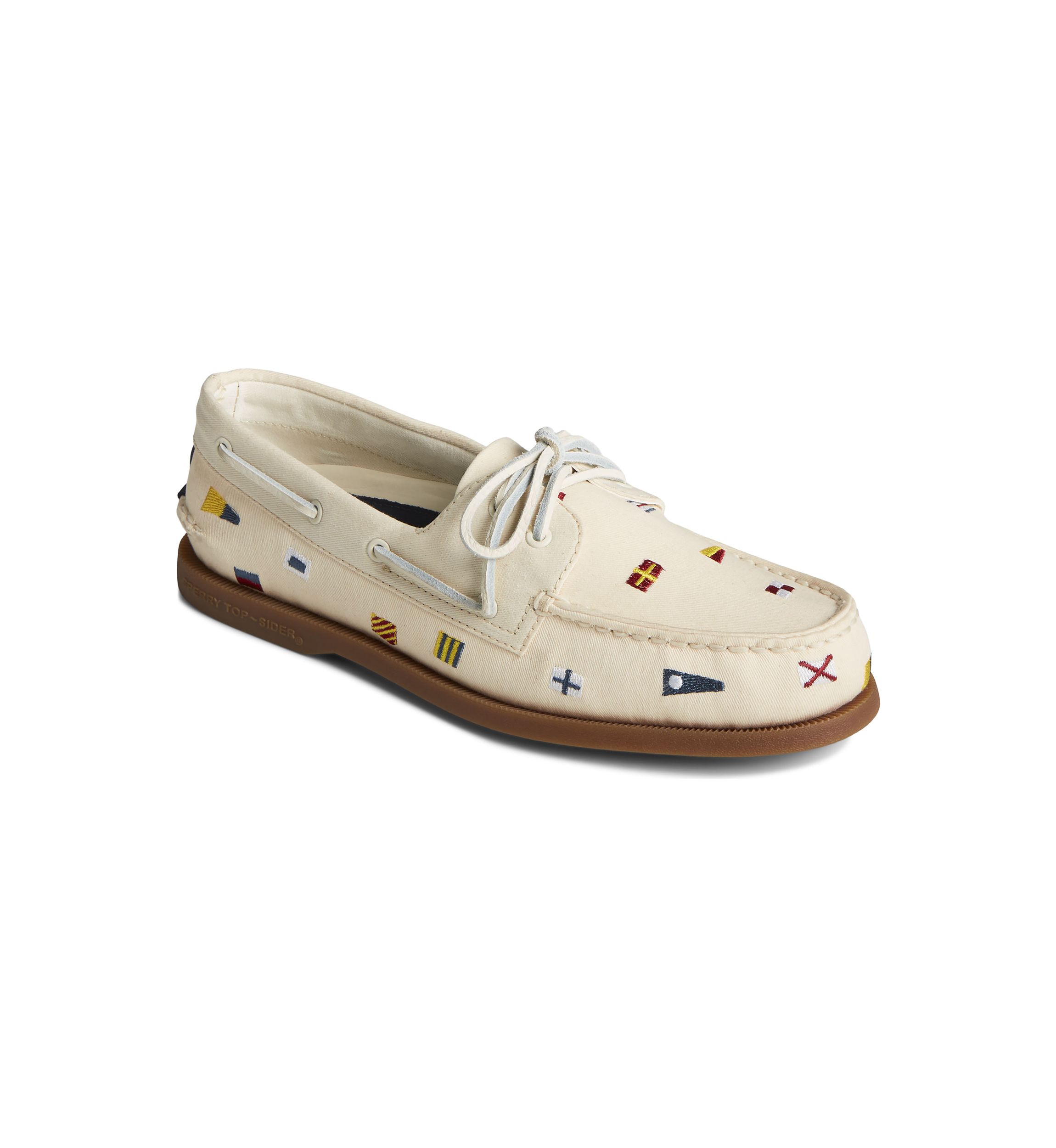 Seacycled Nautical Flags Boat Shoe Loafers