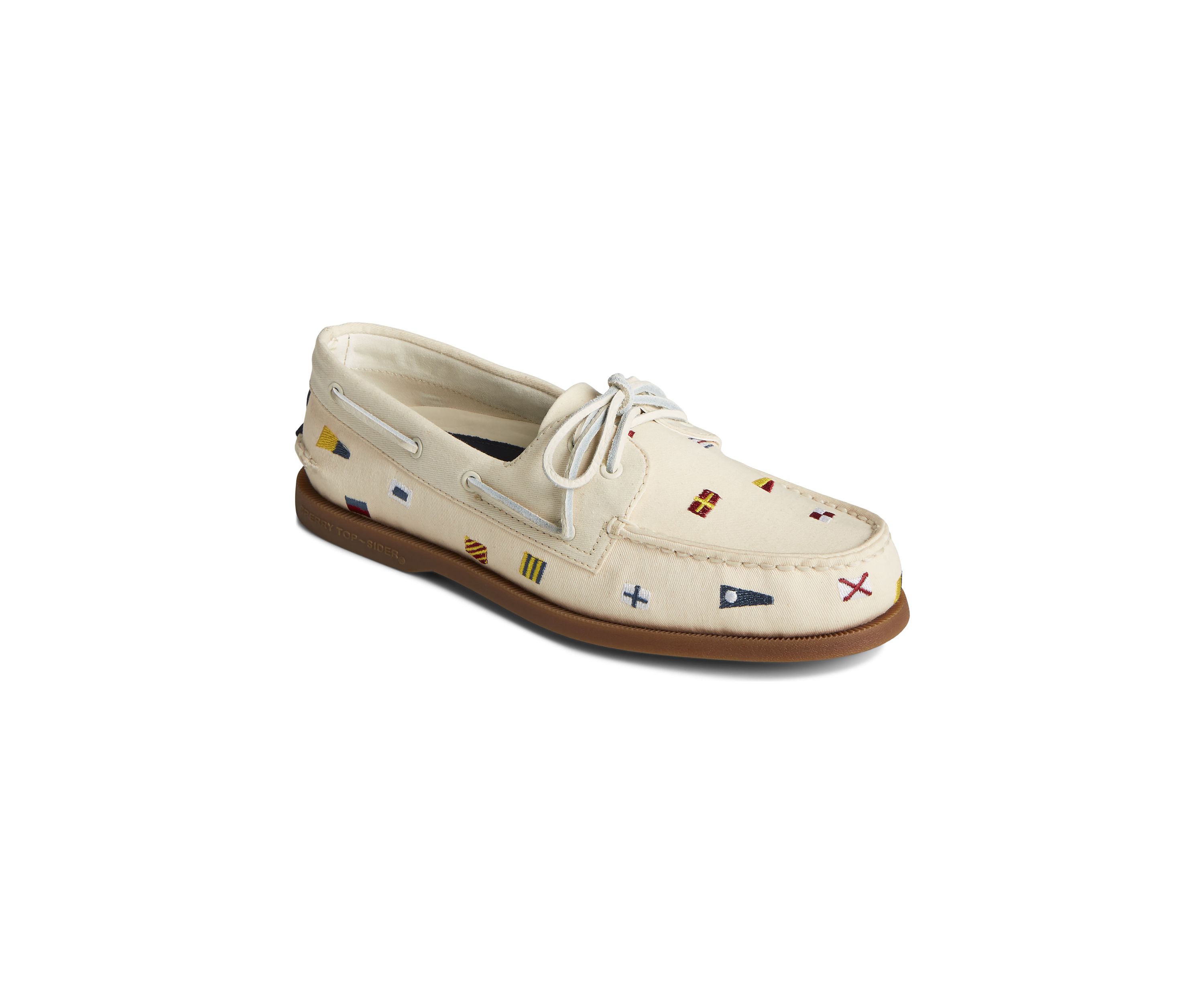 Seacycled Nautical Flags Boat Shoe Loafers