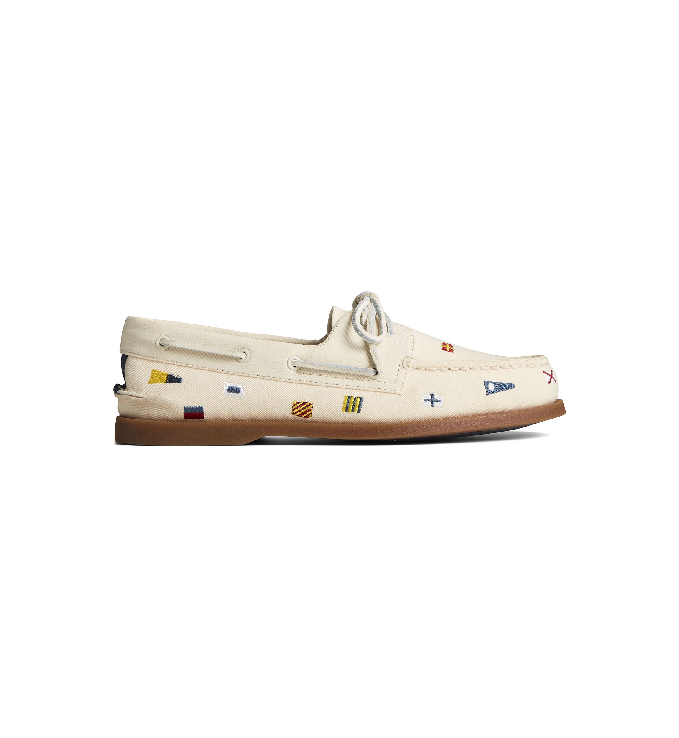Seacycled Nautical Flags Boat Shoe Loafers