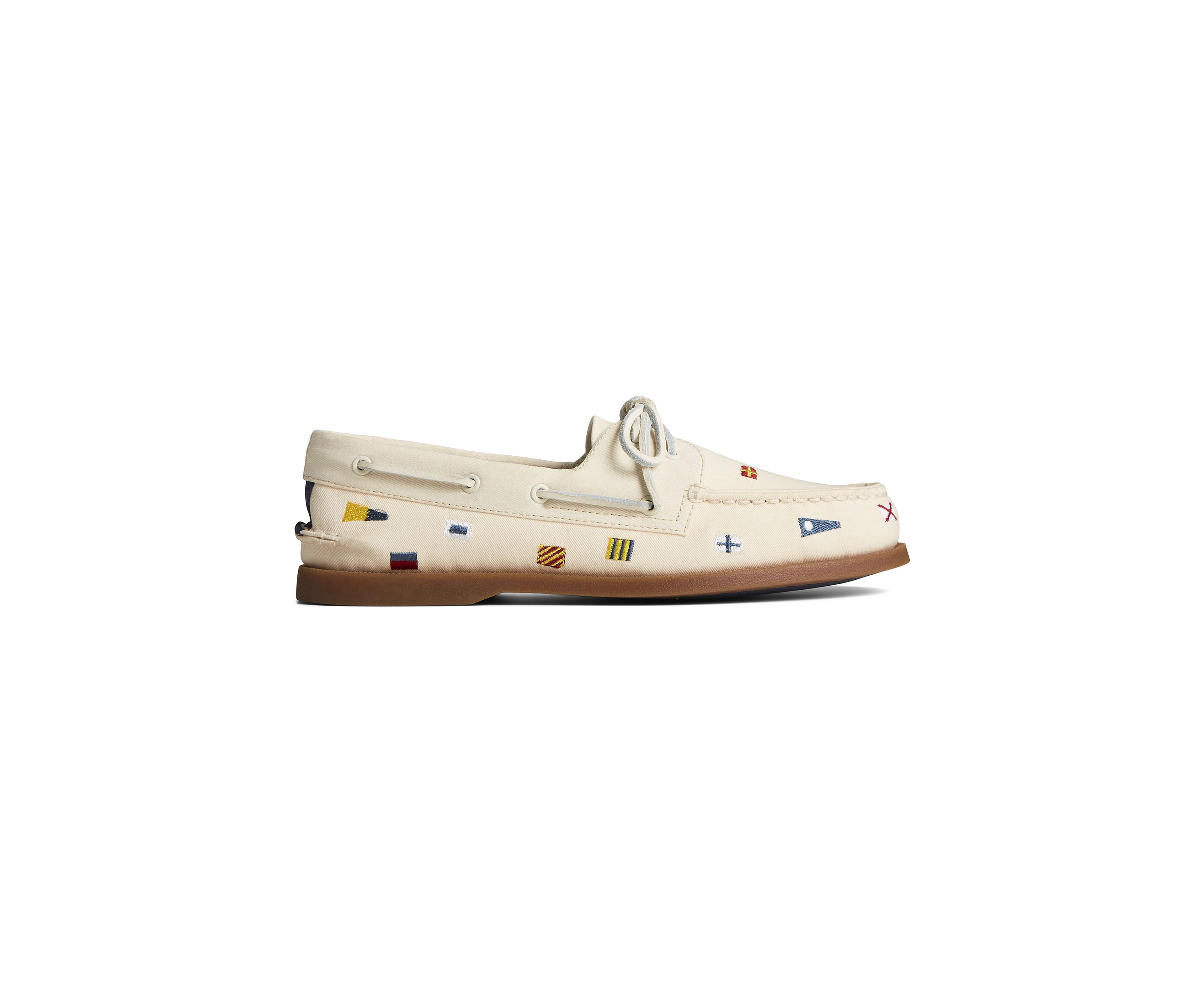 Seacycled Nautical Flags Boat Shoe Loafers