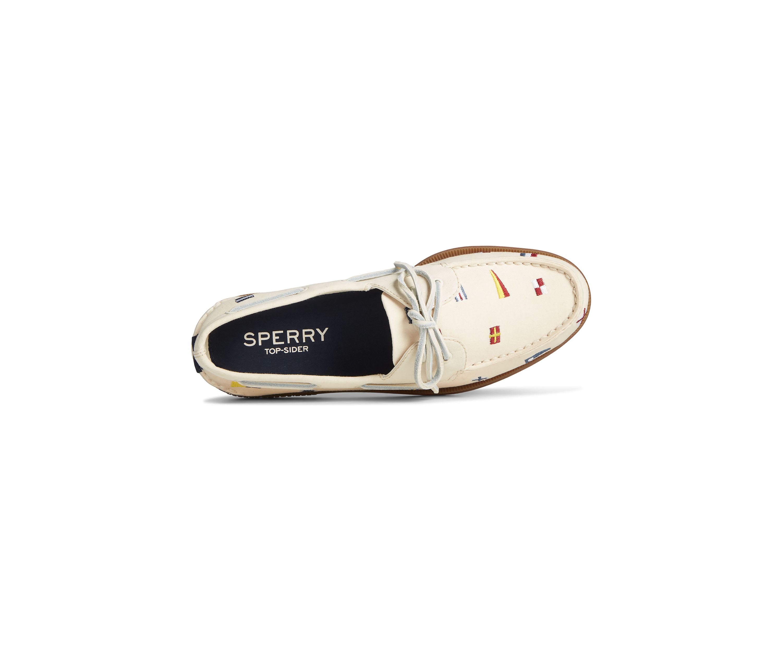 Seacycled Nautical Flags Boat Shoe Loafers