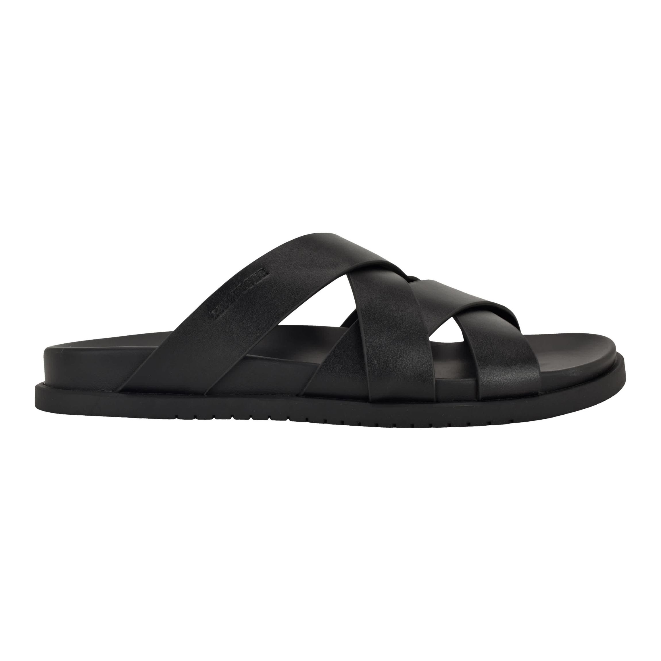 black and white dress sandals Nine West Women's Mandey Dress Sandals (Size 10) , Medium Width