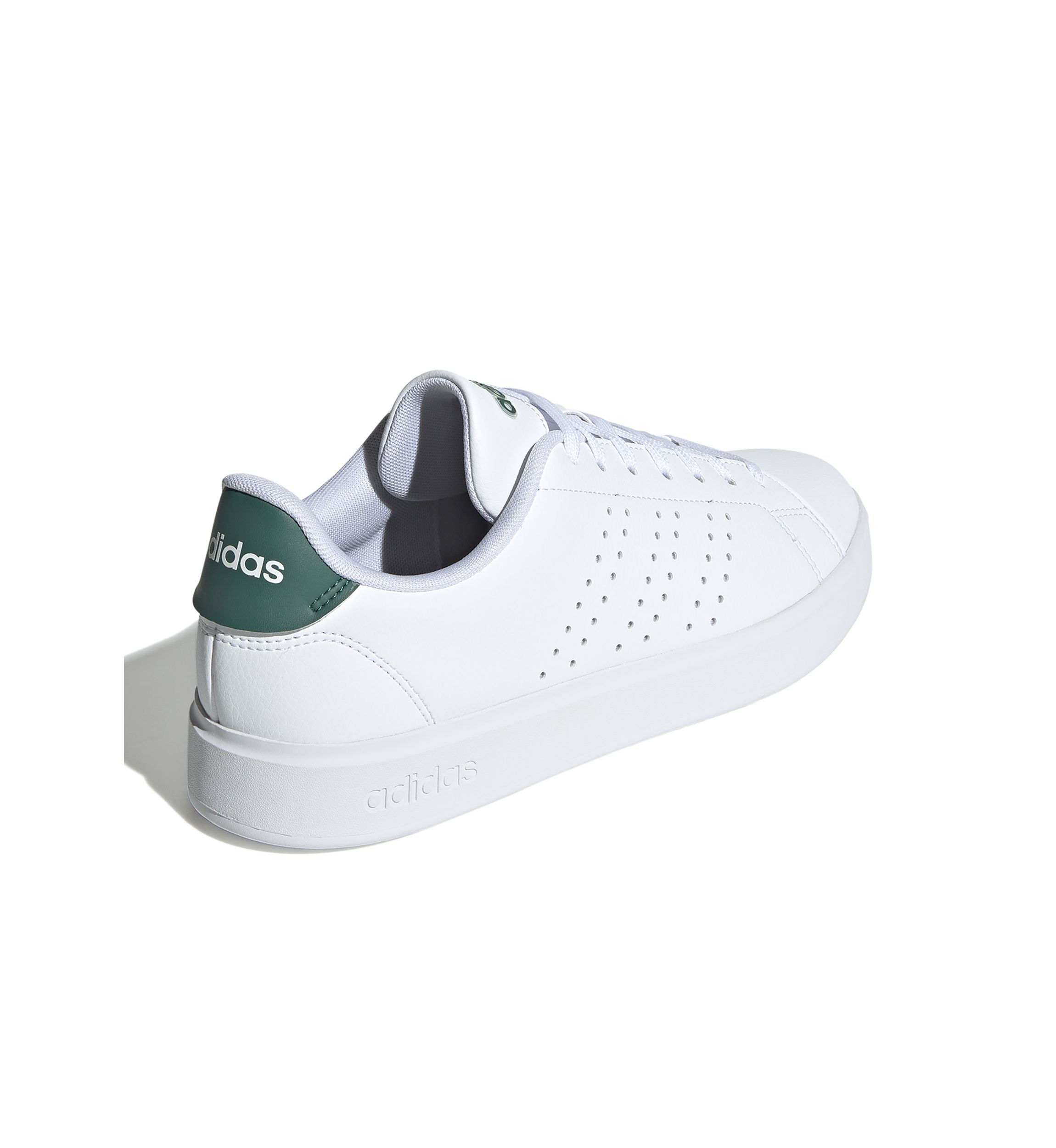 adidas Advantage 2.0 Men's Shoes, Size: 11.5, White Black Green