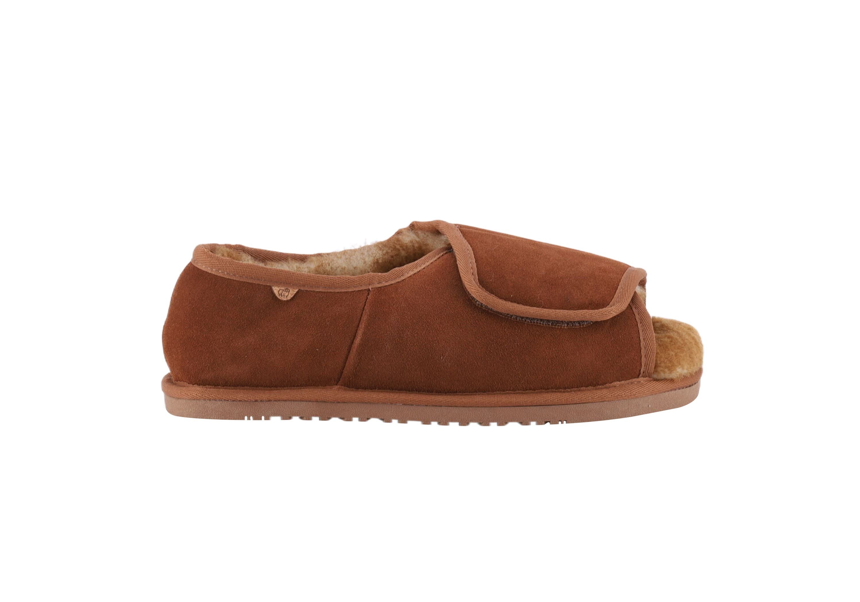 APMA Mens Open Toe Wrap Wide