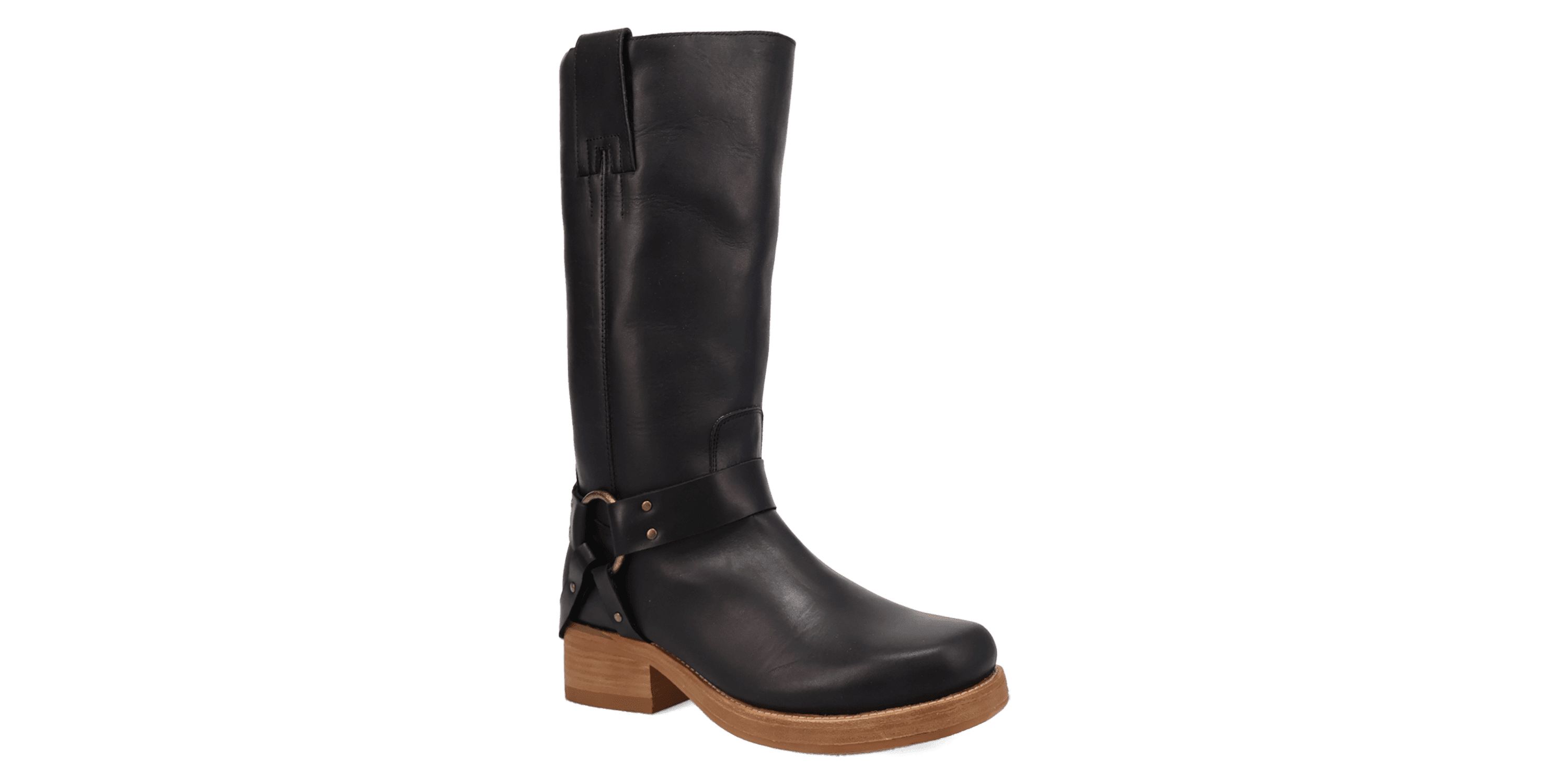 Rip Leather Boot