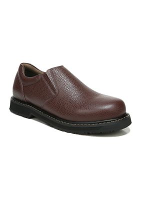 Dr. Scholl's Men's Winder Ii Slip Resistant Work Shoe, Brown, 11M