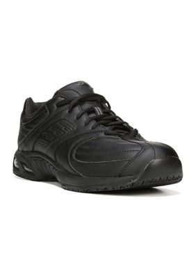 Dr. Scholl's Men's Cambridge Ii Slip Resistant Sneaker, Black, 10.5W