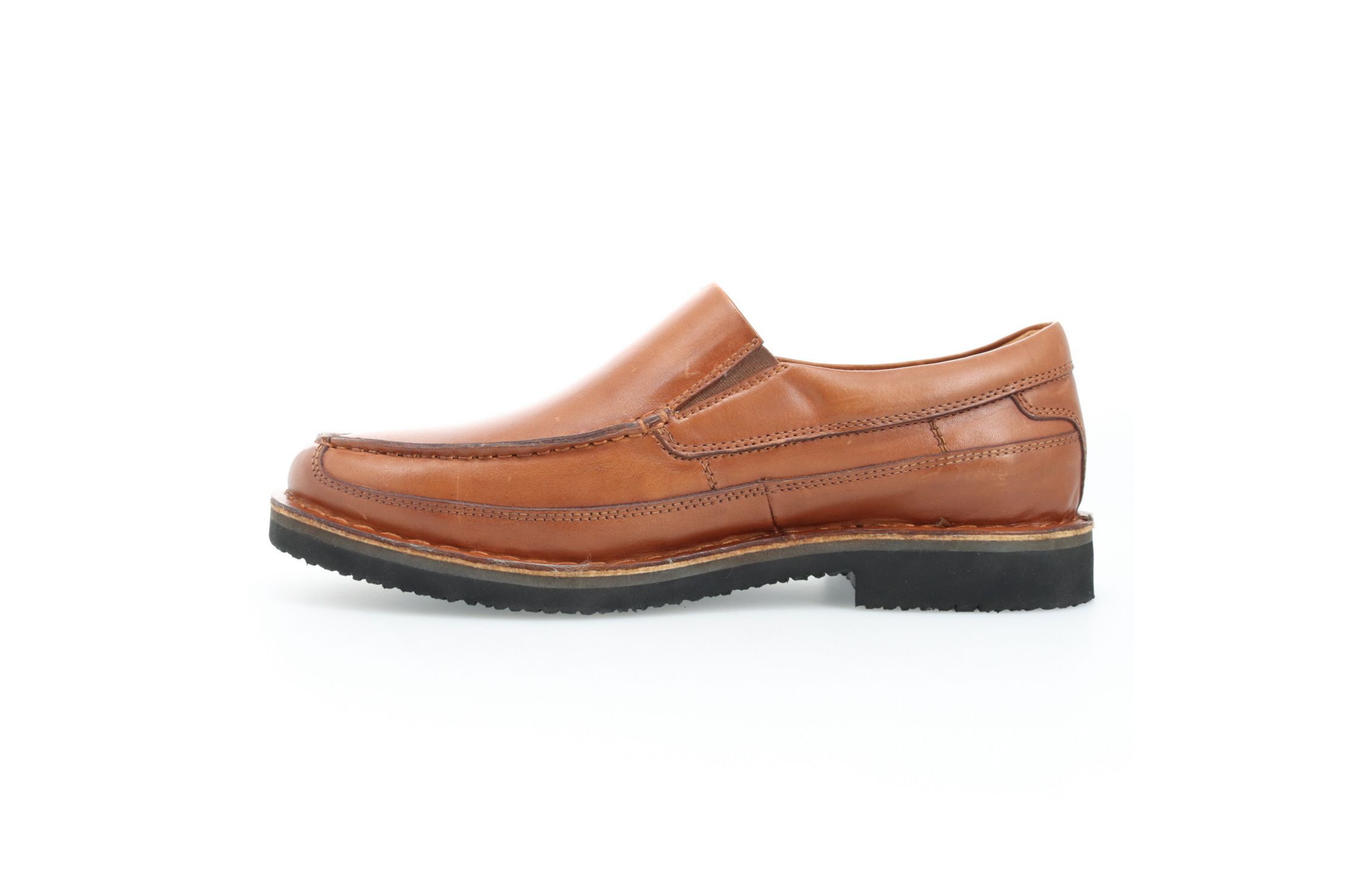 Flynn Leather Slip On